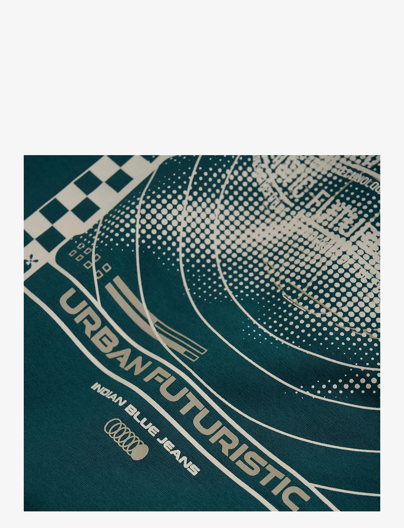 Indian Blue Jeans - T-Shirt Chest and Backprint - lühikeste varrukatega t-särgid - gulf coast - 3