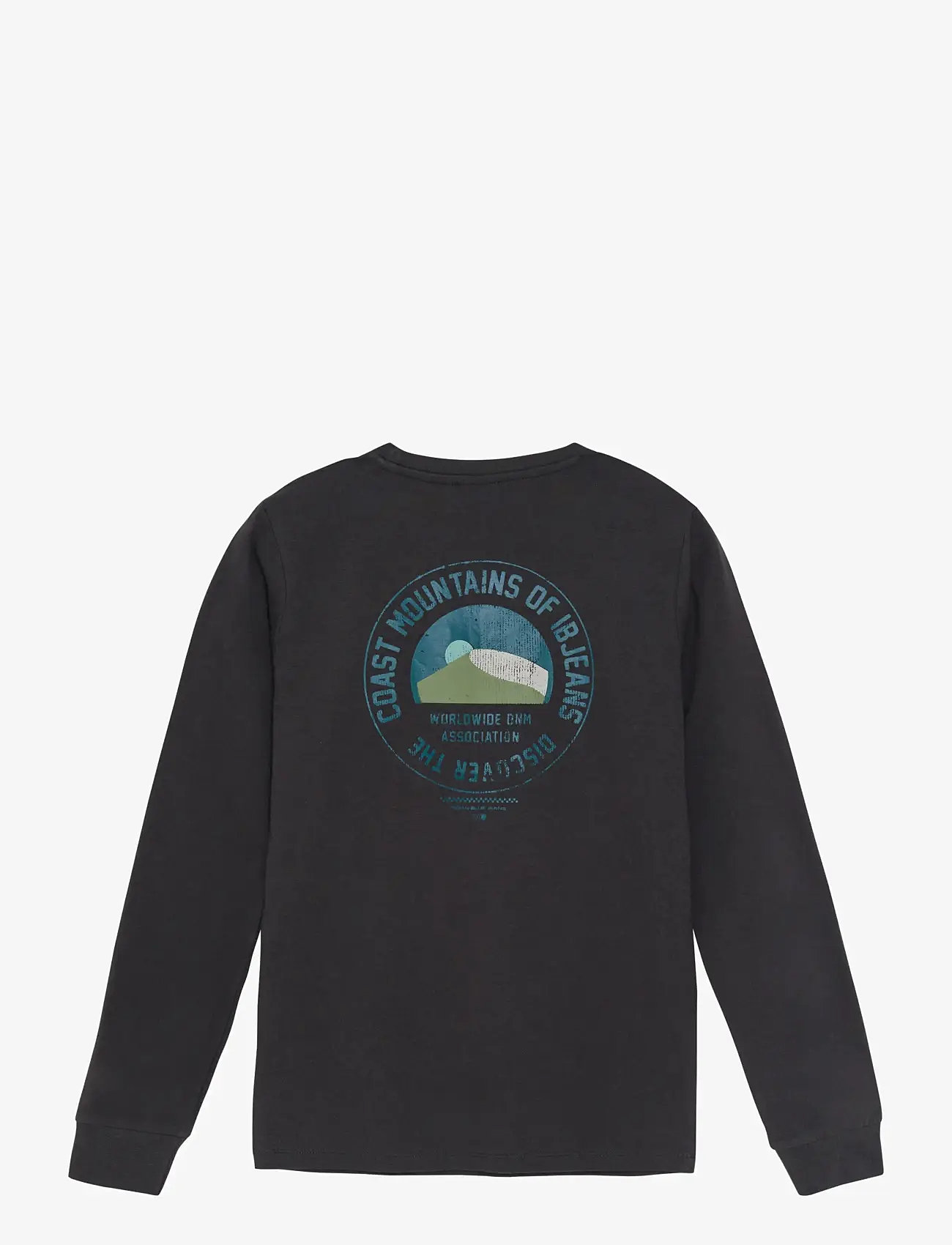 Indian Blue Jeans - T-shirt LS Round Print - marškinėliai ilgomis rankovėmis - phantom - 1