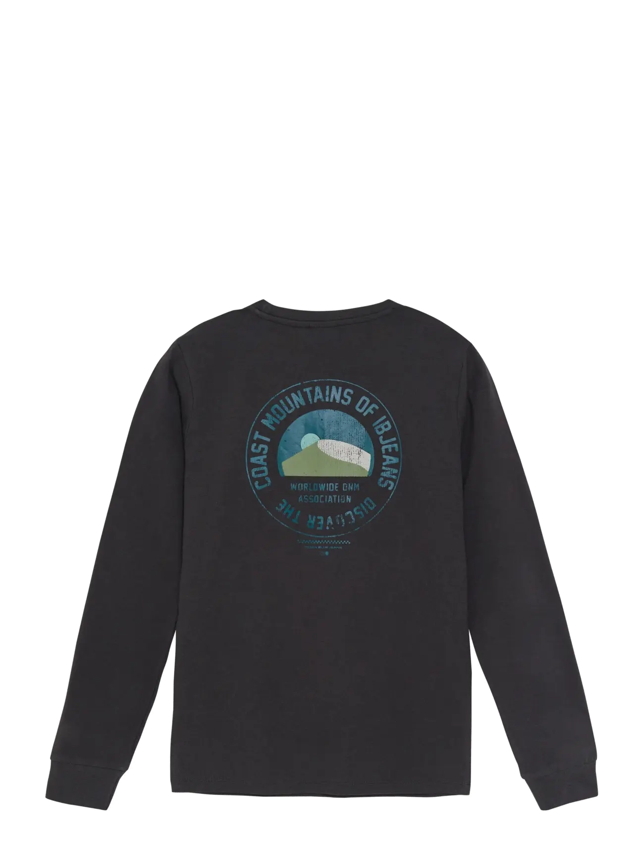 Indian Blue Jeans - T-shirt LS Round Print - langärmelig - phantom - 1
