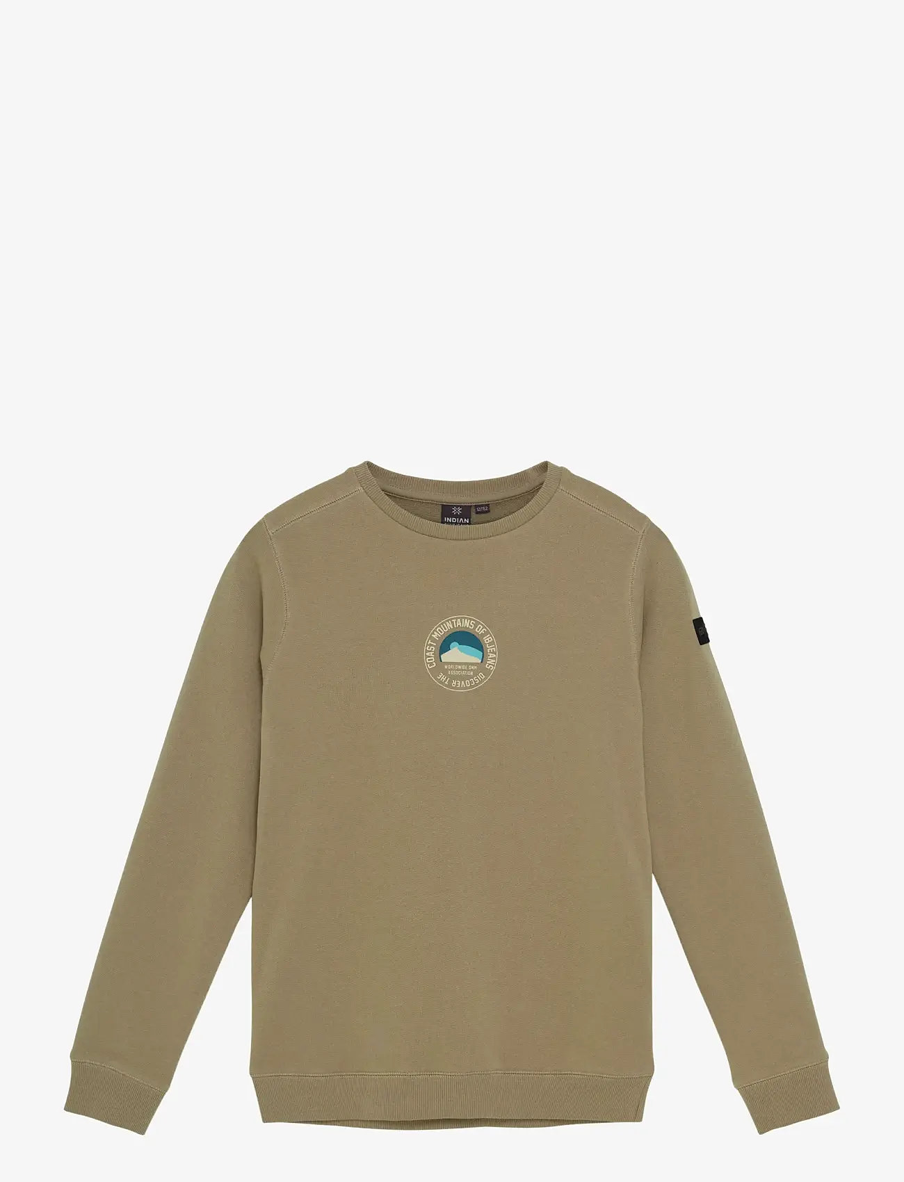 Indian Blue Jeans - Sweater Chest IB - sweatshirts - timber wolf - 1