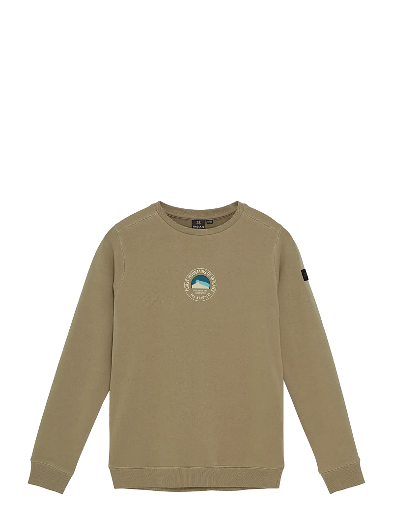 Indian Blue Jeans - Sweater Chest IB - sweatshirts - timber wolf - 1