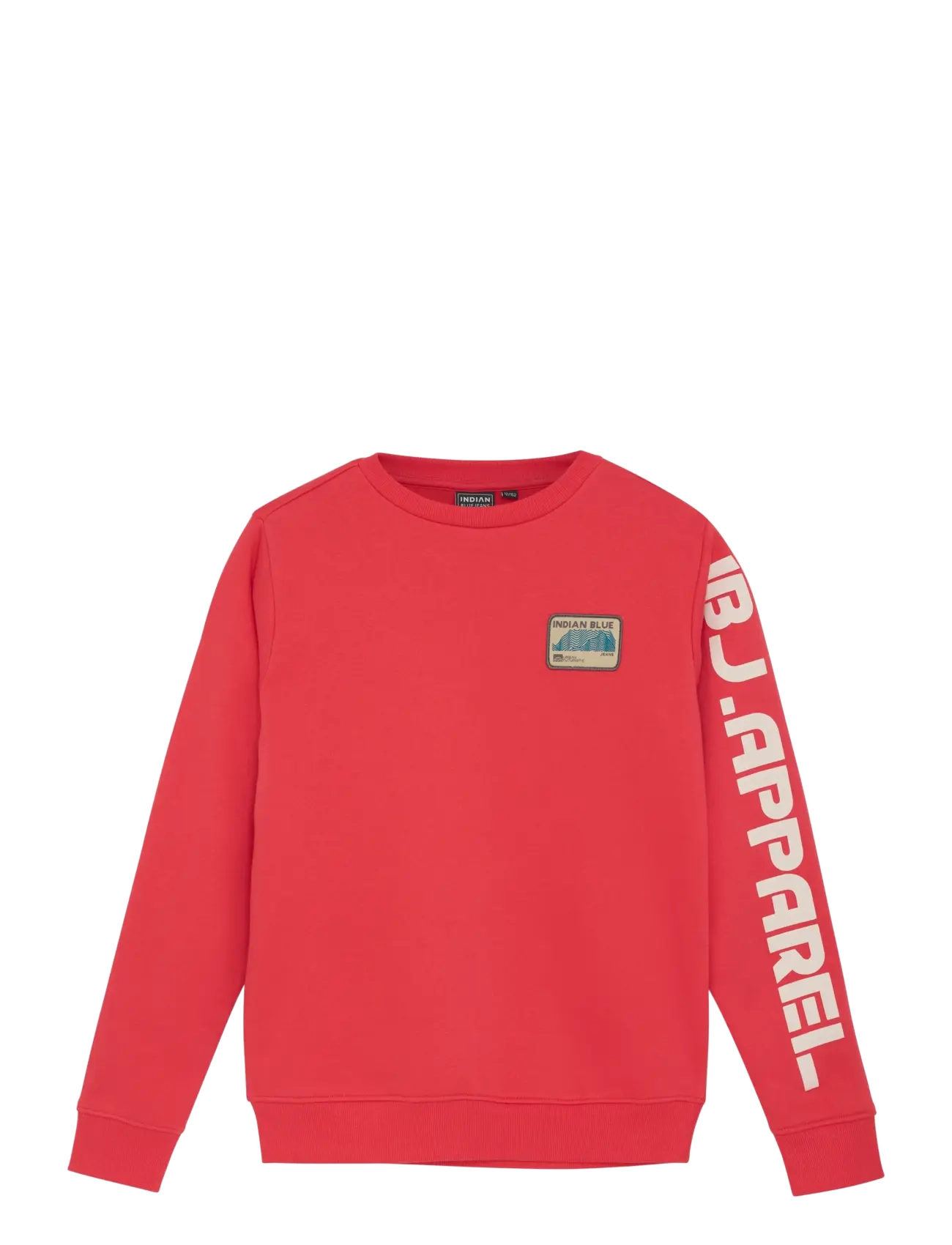 INDIAN Blau JEANS Pullover Print Sleeve Rot - 116 - Kinder