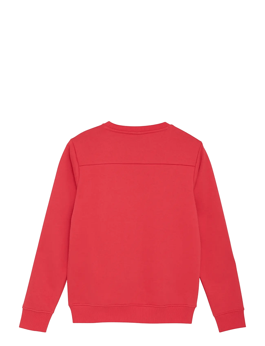 Indian Blue Jeans - Sweater Print Sleeve - joggingpeysur - hibiscus red - 2