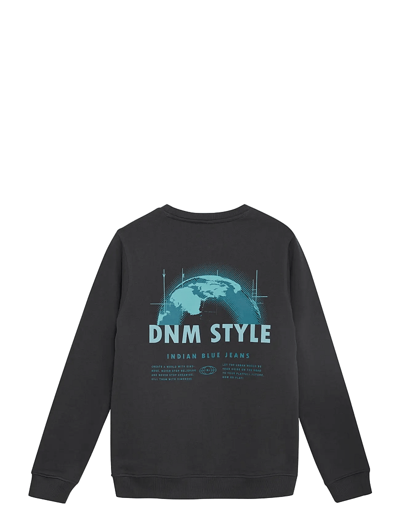 Indian Blue Jeans - Sweater Chest and Backprint - sweatshirts - phantom - 2