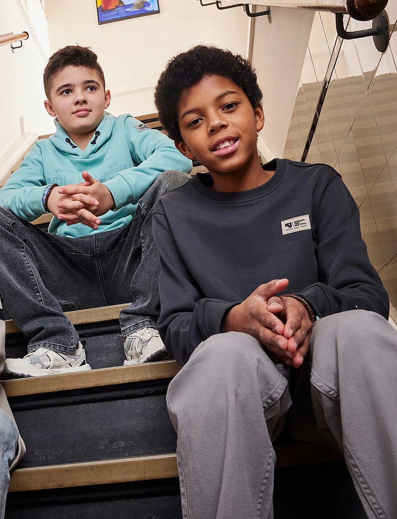 Indian Blue Jeans - Sweater Chest and Backprint - sweatshirts - phantom - 0