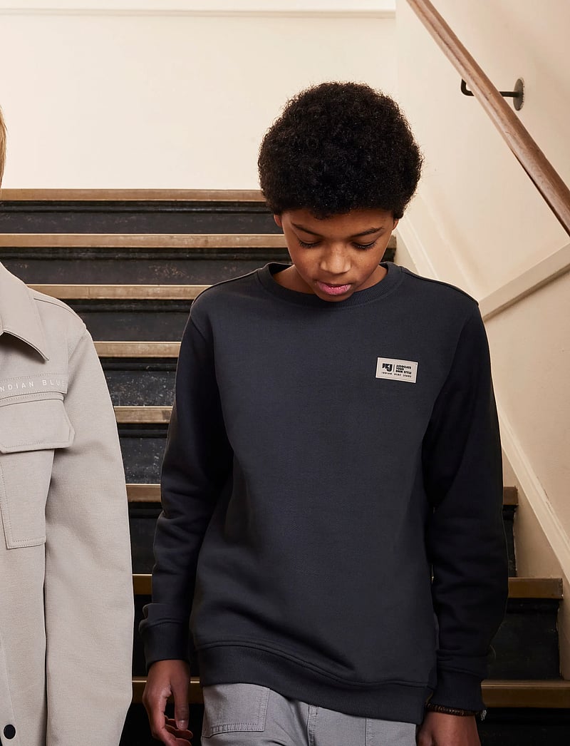 Indian Blue Jeans - Sweater Chest and Backprint - sweatshirts - phantom - 5