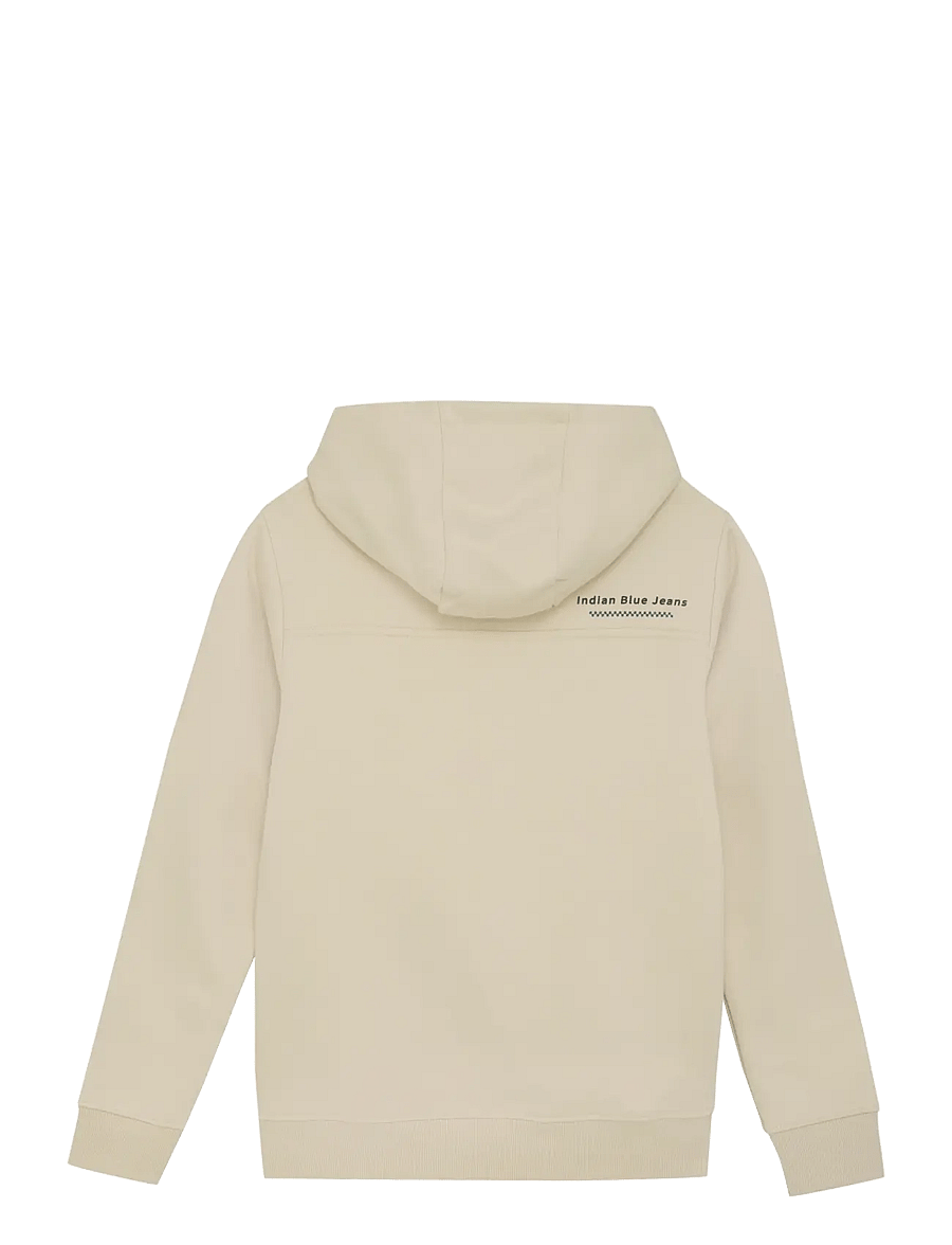 Indian Blue Jeans - Hoodie Badge - kapuzenpullover - sandshell - 1