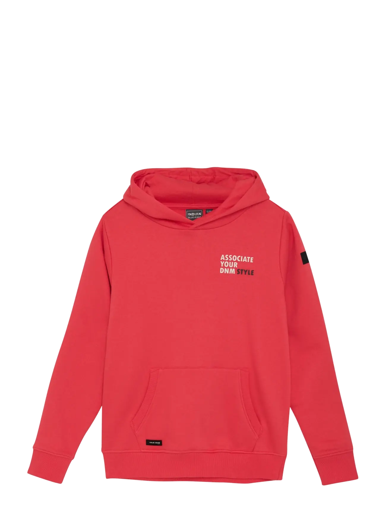 Indian Blue Jeans Hoodie IBJ - 4 for 3 - HIBISCUS RED / red