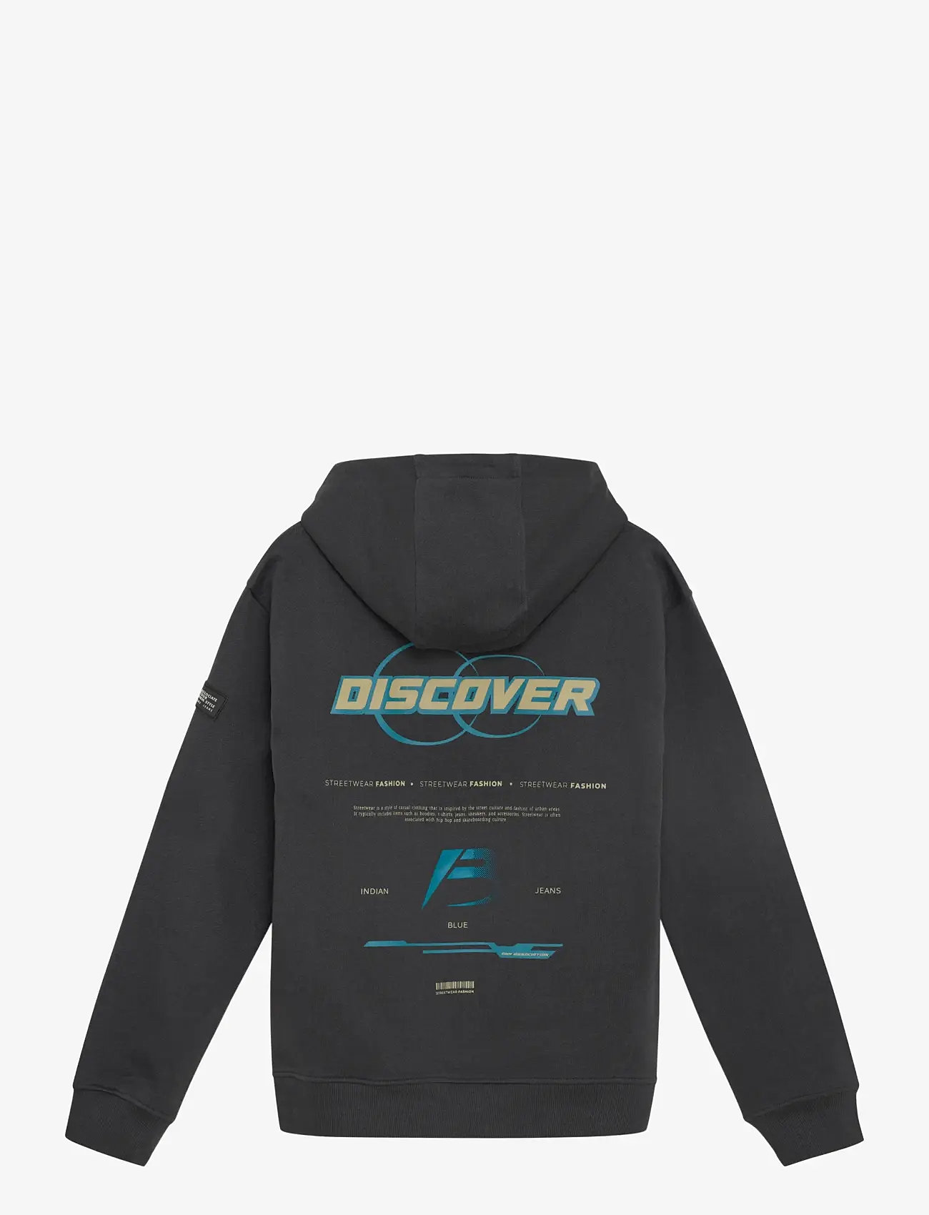 Indian Blue Jeans - Oversized Hoodie Discover - hættetrøjer - phantom - 1