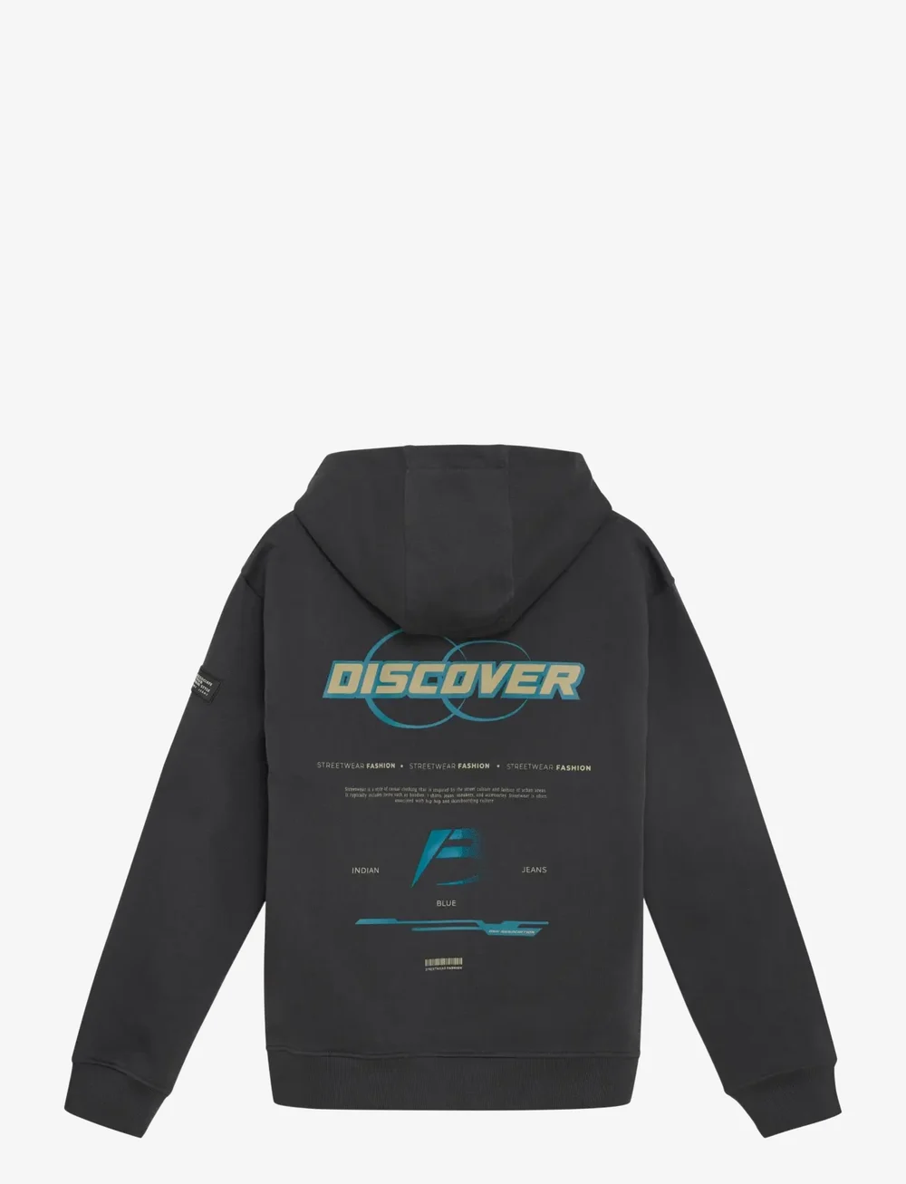 Indian Blue Jeans - Oversized Hoodie Discover - kapuzenpullover - phantom - 1