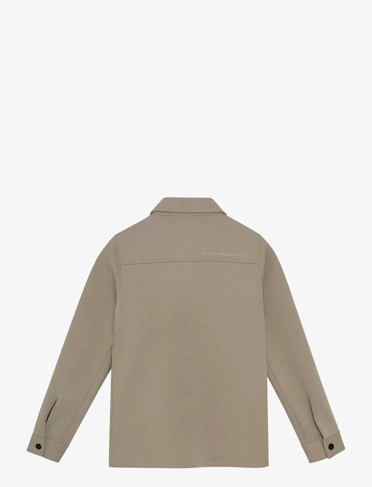 Indian Blue Jeans - Shirt Jack Twill Stretch Print - tunna jackor - timber wolf - 2