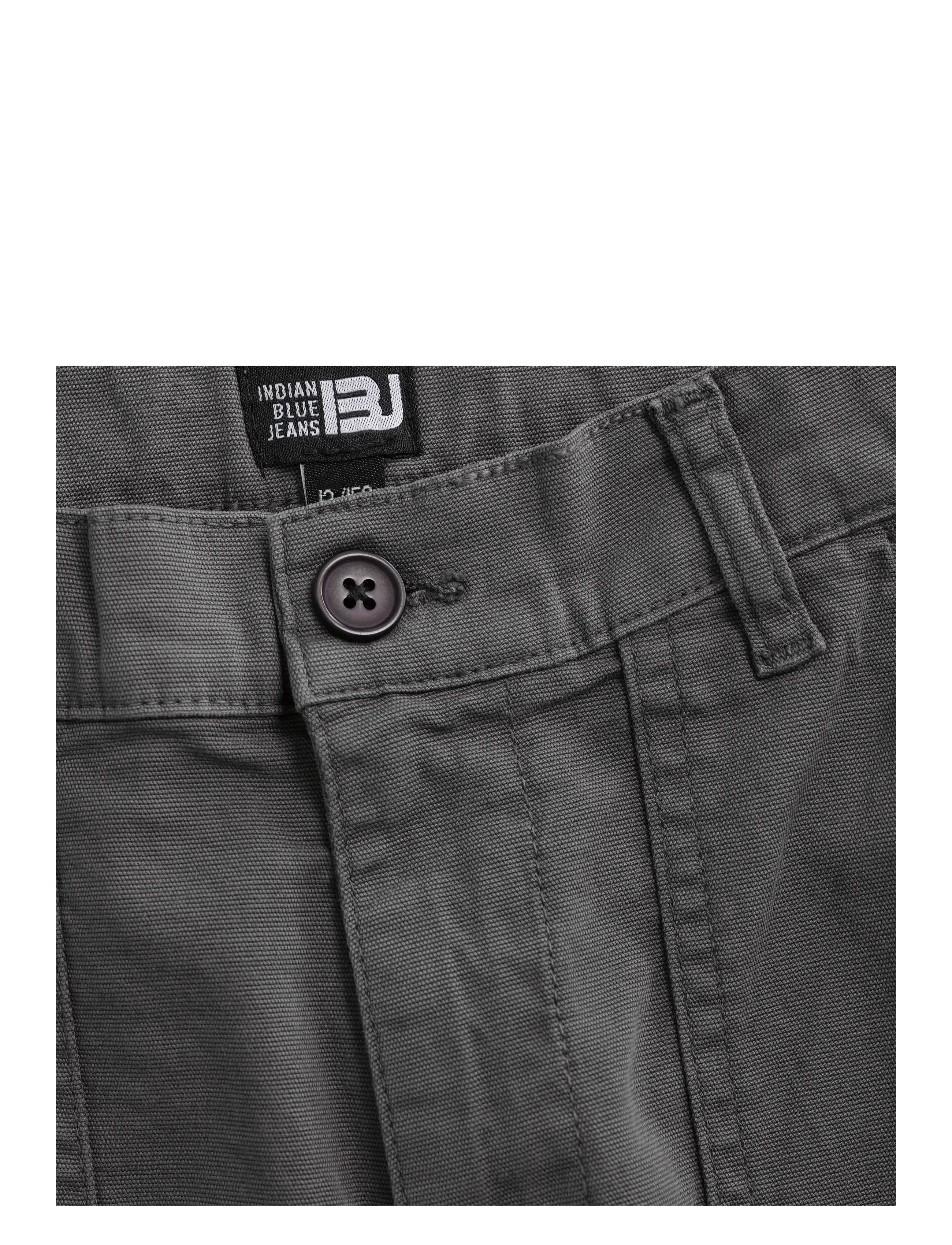 Indian Blue Jeans - Cargo Wide Straight - hosen mit weitem bein - thunderstorm - 3