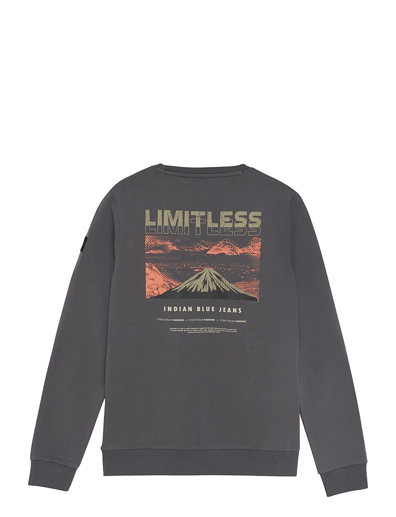Indian Blue Jeans - T-shirt Longsleeve Limitless - langärmelig - thunderstorm - 1