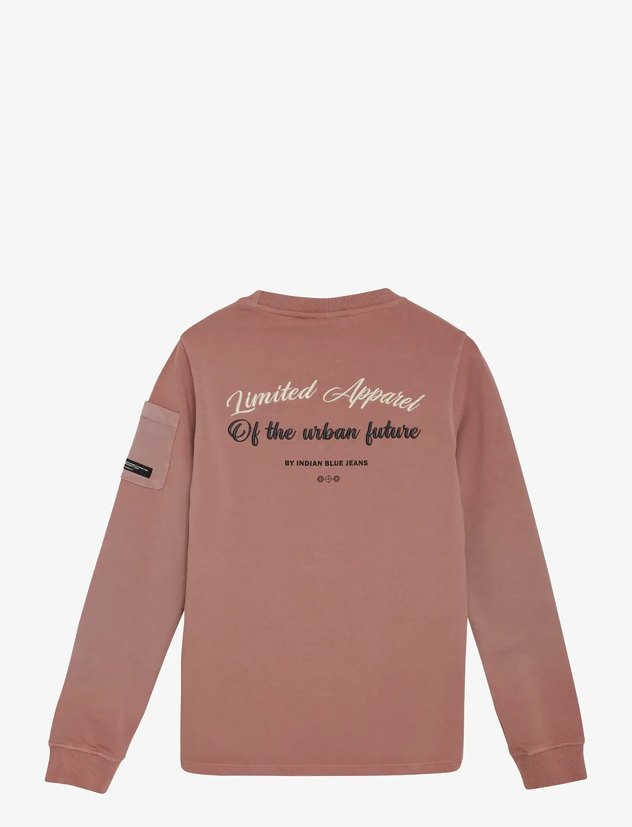 Indian Blue Jeans - T-Shirt Longsleeve Backprint - långärmade t-shirts - burlwood - 1