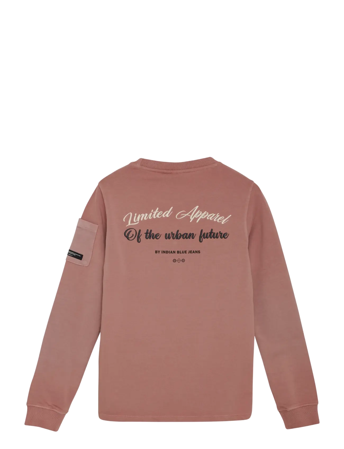 Indian Blue Jeans - T-Shirt Longsleeve Backprint - long-sleeved t-shirts - burlwood - 1