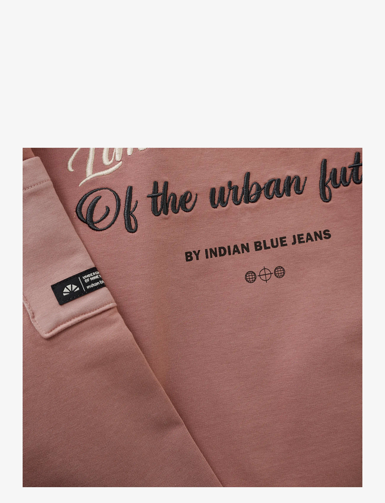 Indian Blue Jeans - T-Shirt Longsleeve Backprint - långärmade t-shirts - burlwood - 2
