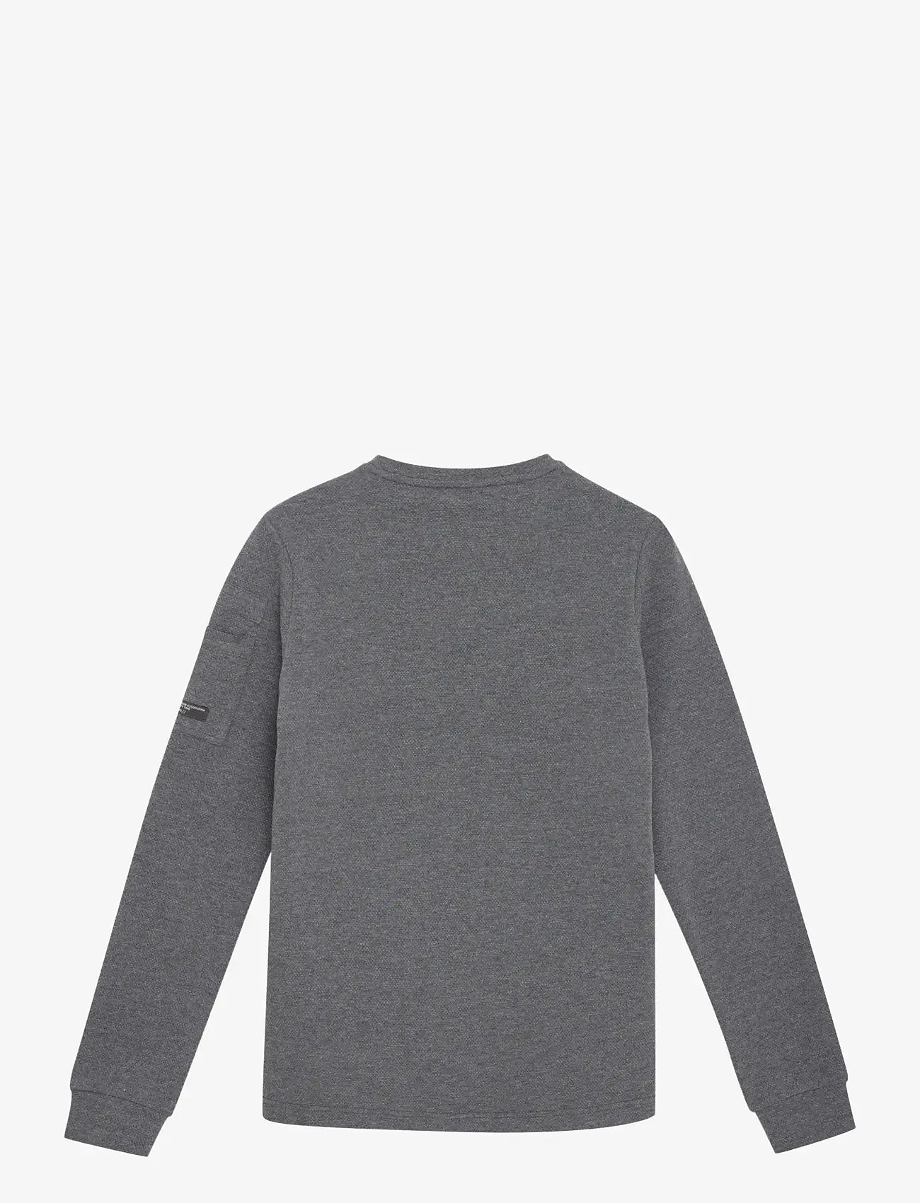 Indian Blue Jeans - T-Shirt Longsleeve Indian Blue - langærmede t-shirts - dark grey melange - 1