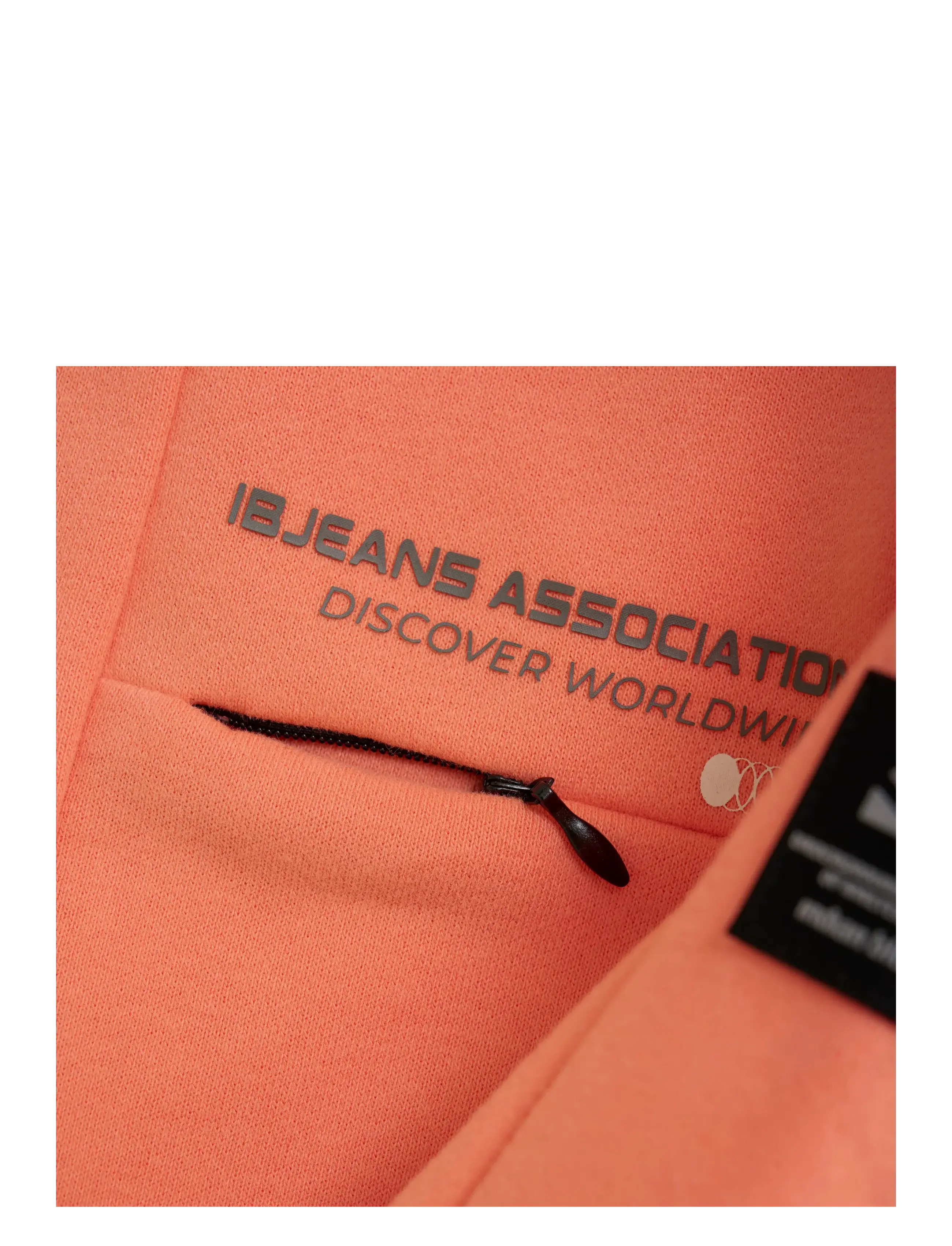 Indian Blue Jeans - Sweater Chest Print Brushed - sweatshirts - peach echo - 3
