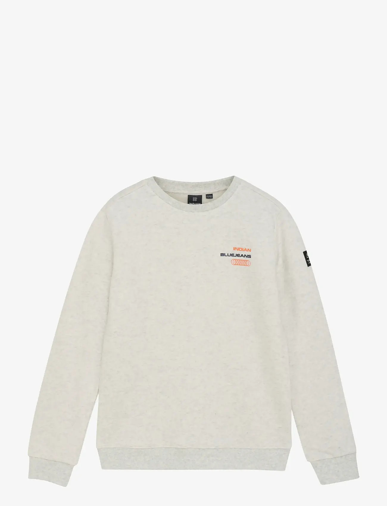 Indian Blue Jeans - Loose fit Sweat Melange - sweatshirts - light grey melange - 1