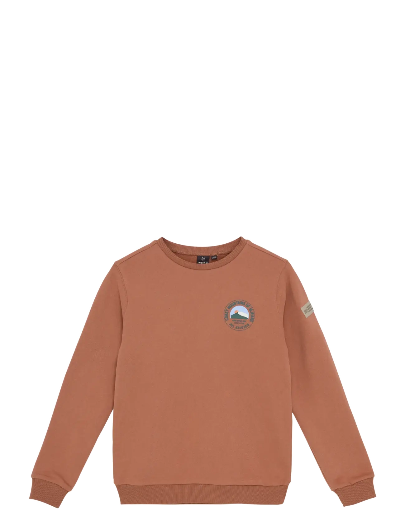 INDIAN Blau JEANS Loose Fit Sweat Chest Print Orange - 164 - Kinder