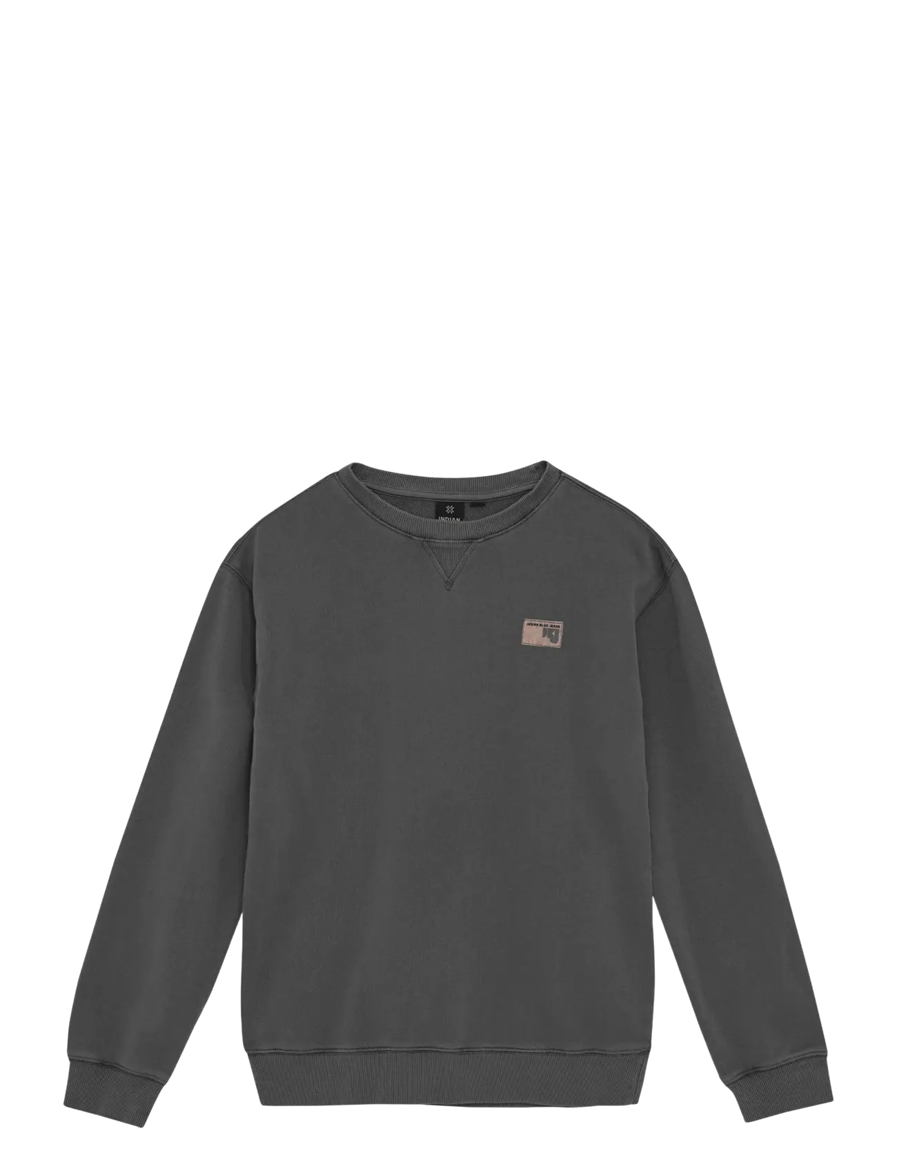 INDIAN Blau JEANS Oversized Pullover Ibj Washed Grau - 140 - Kinder