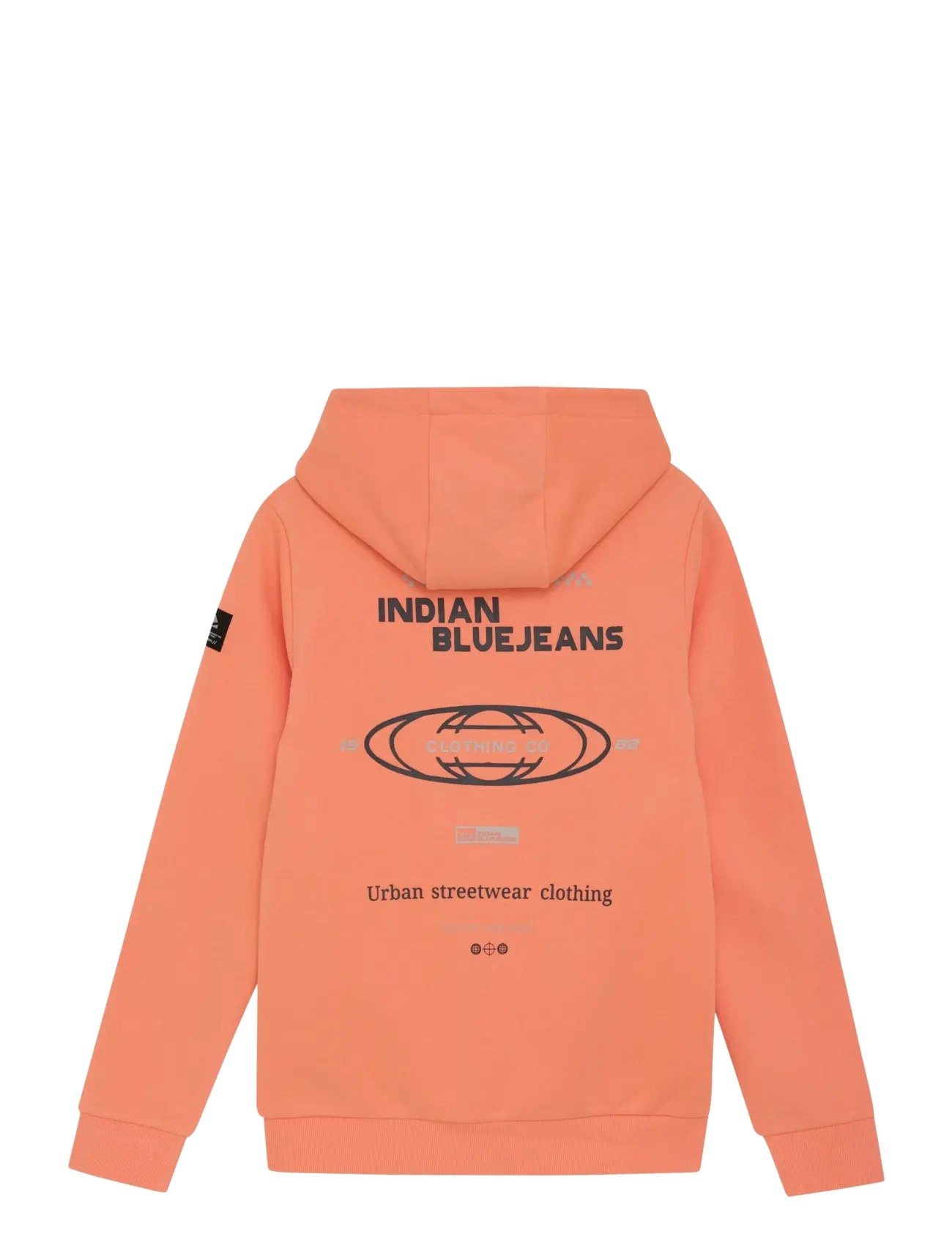 Indian Blue Jeans - Hoodie Kangaroo Pocket - huvtröjor - peach echo - 2