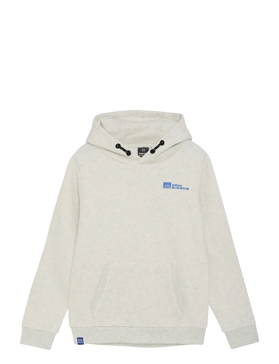 Indian Blue Jeans - Hoodie Limited Apparel - hupparit - light grey melange - 1