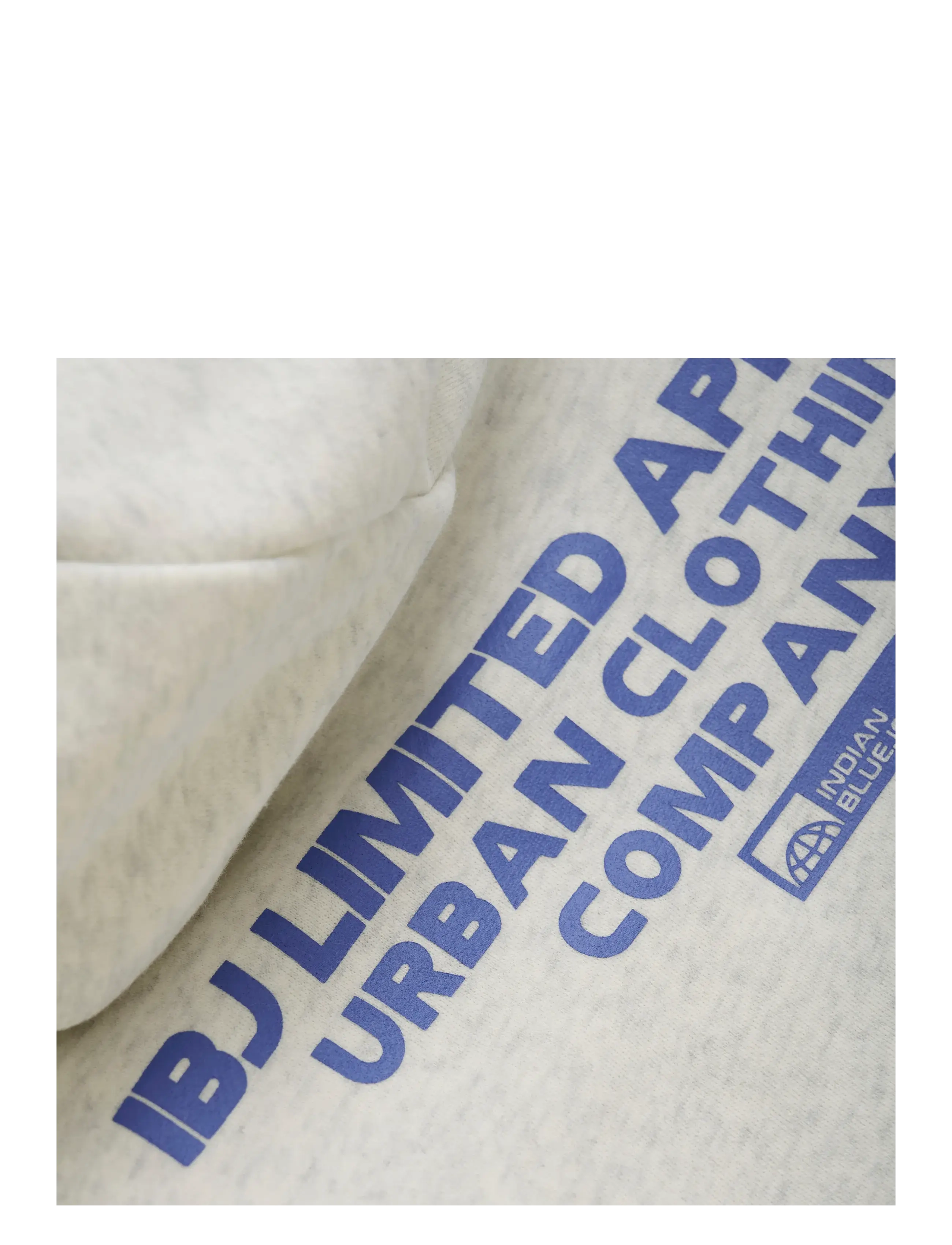 Indian Blue Jeans - Hoodie Limited Apparel - hupparit - light grey melange - 3