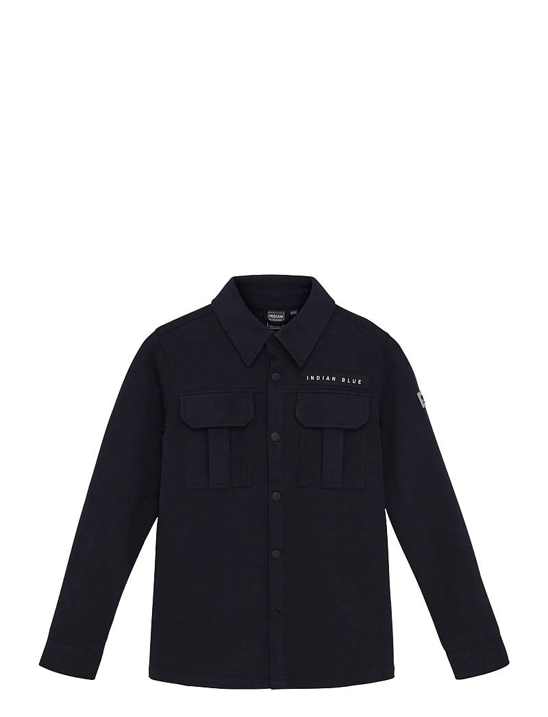 Indian Blue Jeans - Shirt Jacket Twill Stretch - tunna jackor - night - 0