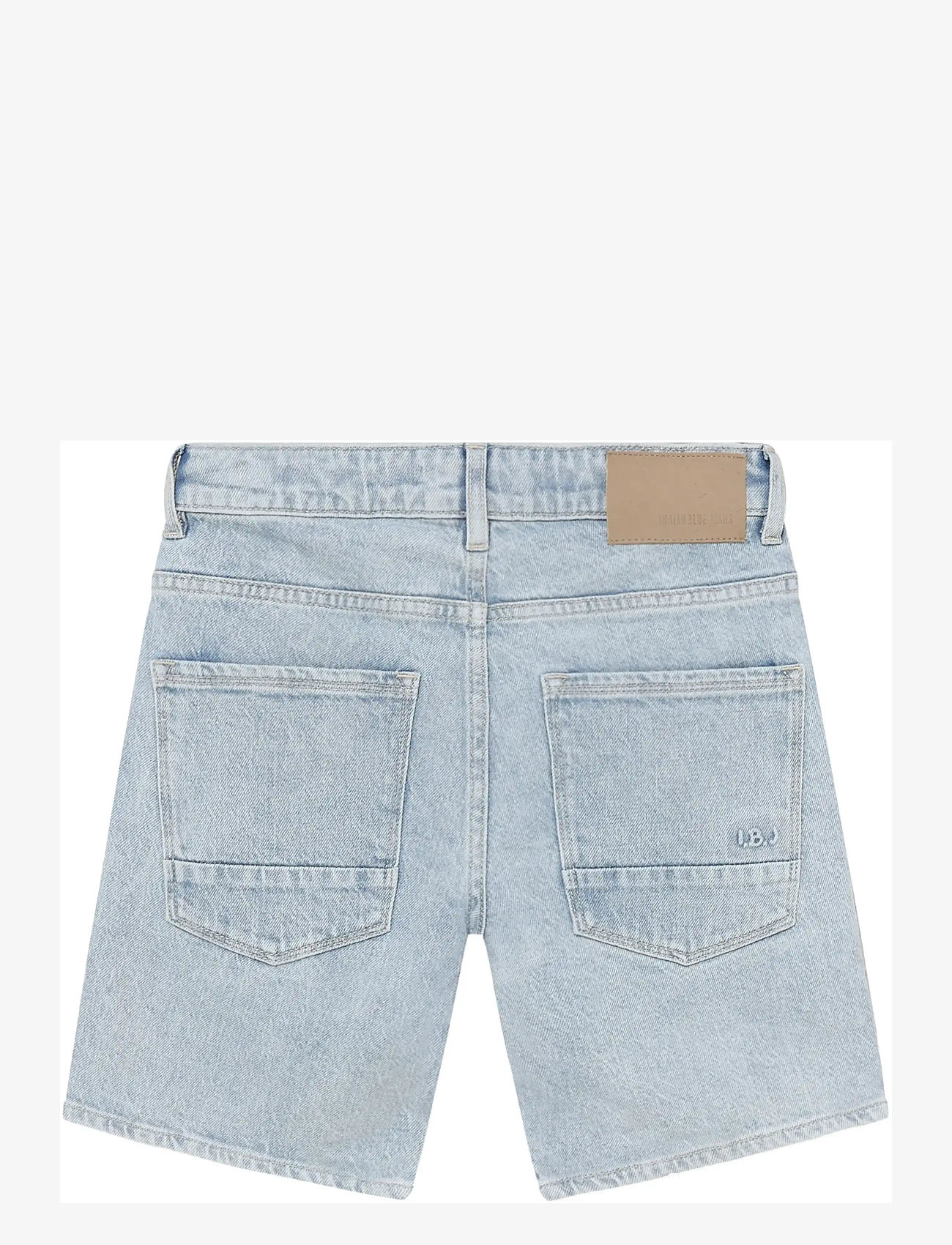 Indian Blue Jeans - Wide Denim Short Light Jeans - jeansshorts - light denim blue - 1