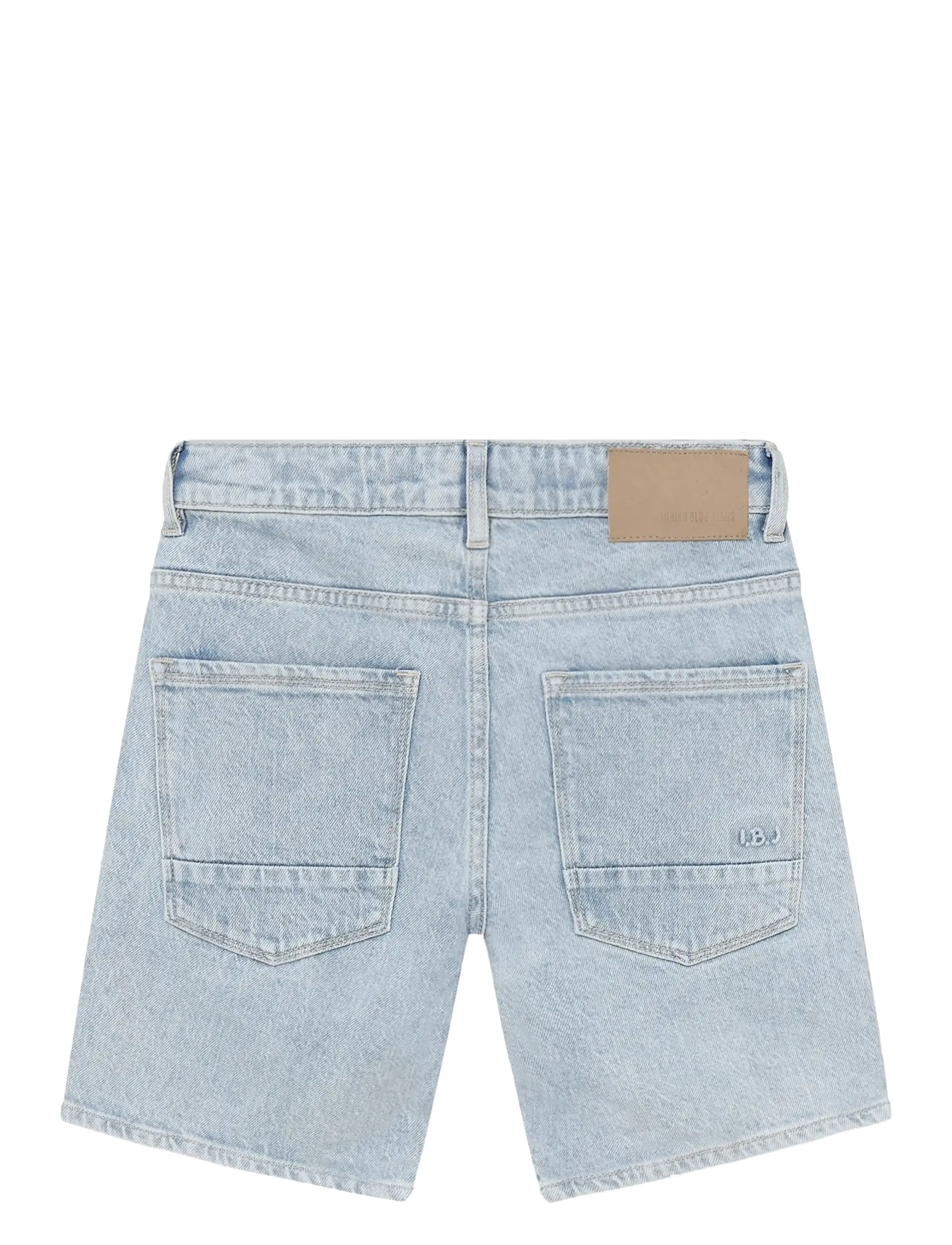 Indian Blue Jeans - Wide Denim Short Light Jeans - lühikesed teksapüksid - light denim blue - 1