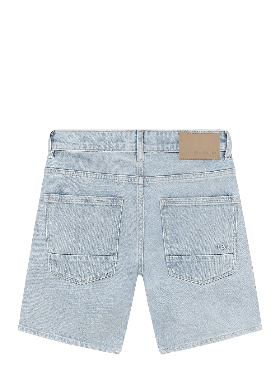 Indian Blue Jeans - Wide Denim Short Light Jeans - lühikesed teksapüksid - light denim blue - 1