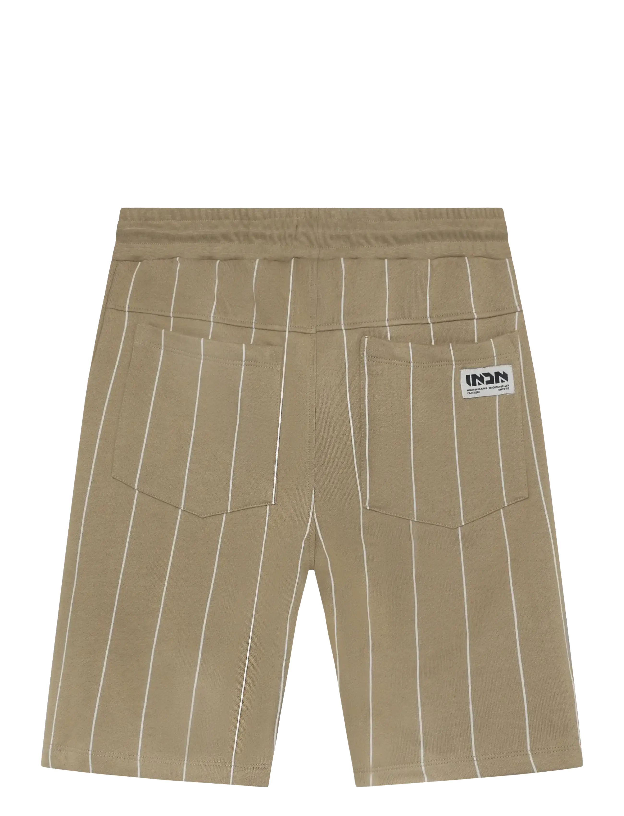 Indian Blue Jeans - Jog Short Stripe - mjúkar stuttbuxur - sand storm - 2