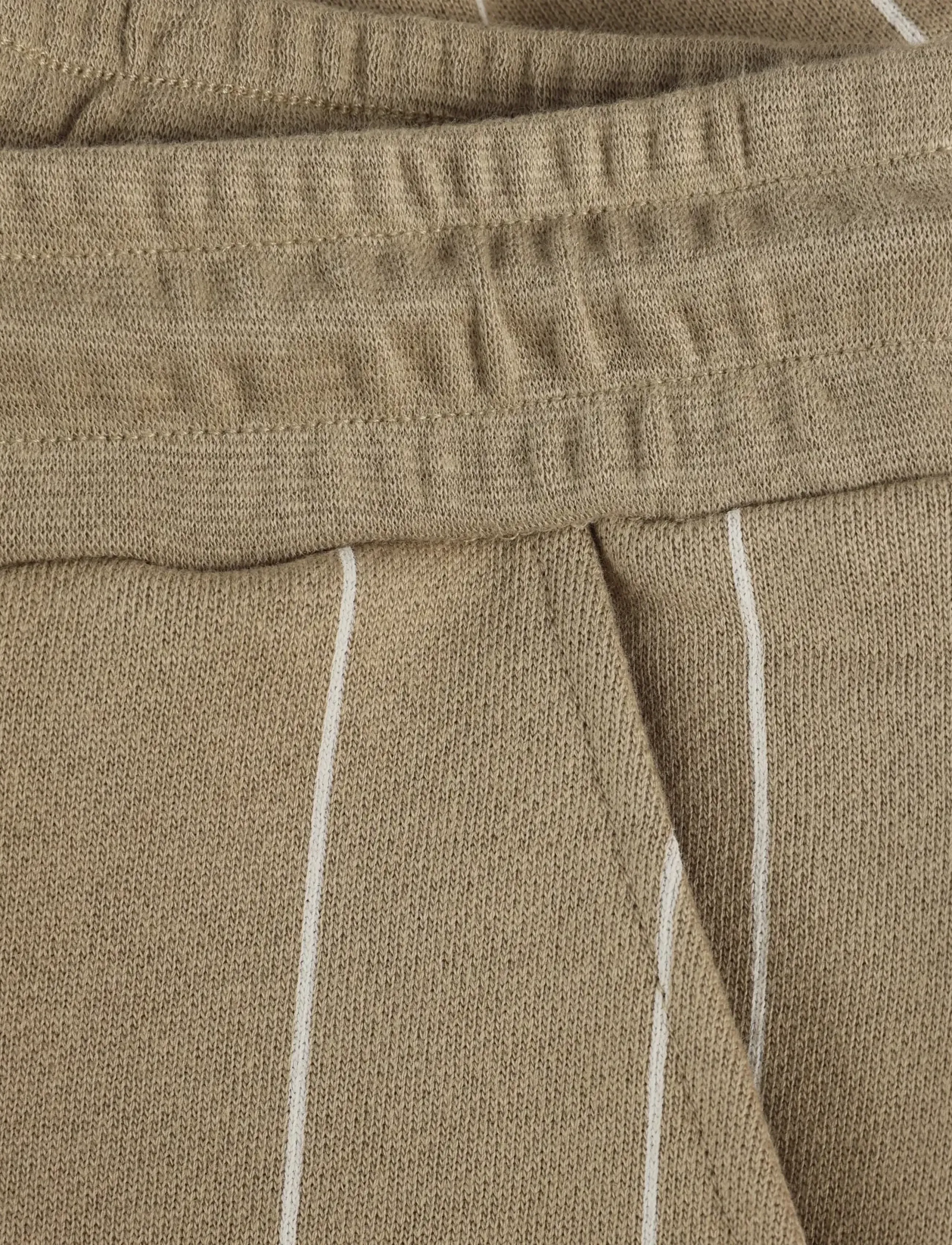 Indian Blue Jeans - Jog Short Stripe - mjúkar stuttbuxur - sand storm - 3