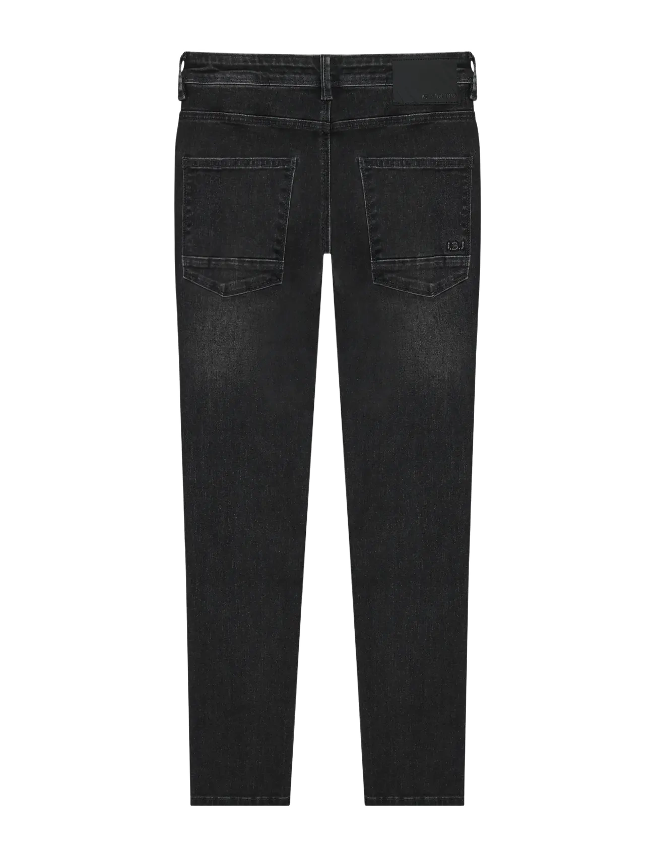 Indian Blue Jeans - Straight Fit Black Jeans - black denim - 1