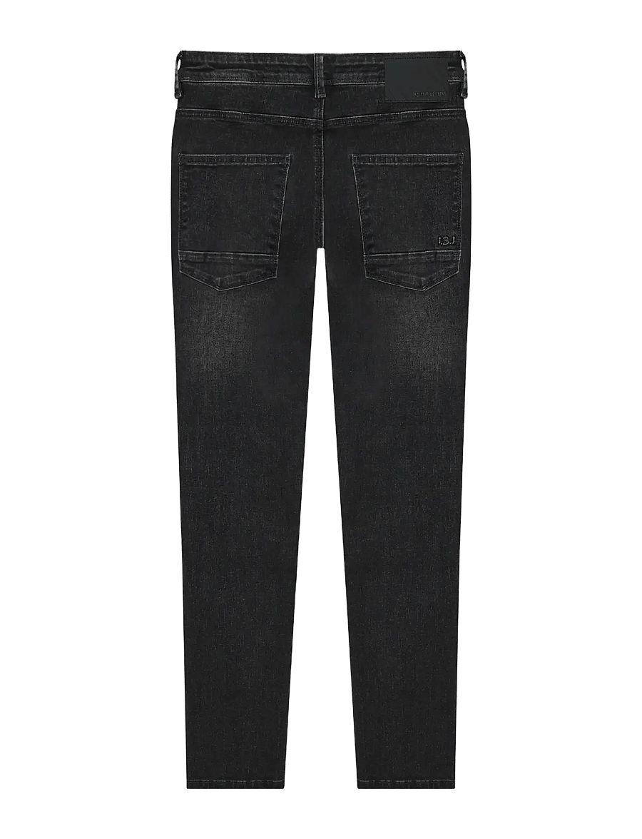 Indian Blue Jeans - Straight Fit Black Jeans - black denim - 1