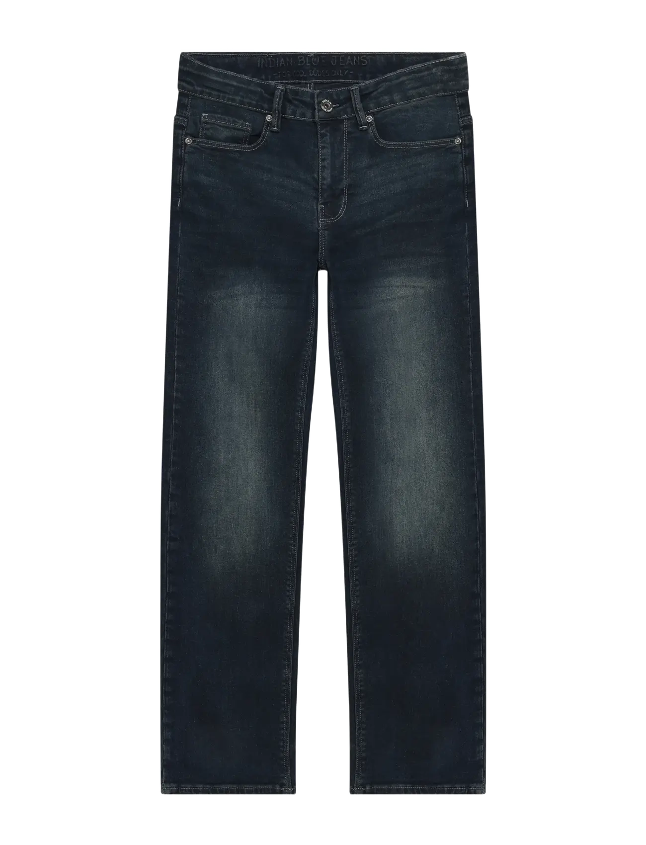 Indian Blue Jeans Wide Straight Fit Blue jeans - Wide leg jeans - DARK DENIM / navy