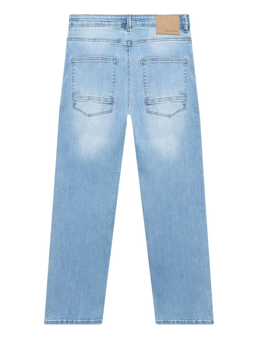 Indian Blue Jeans - Wide Loose Fit Blue Jeans - loose jeans - used medium denim - 2