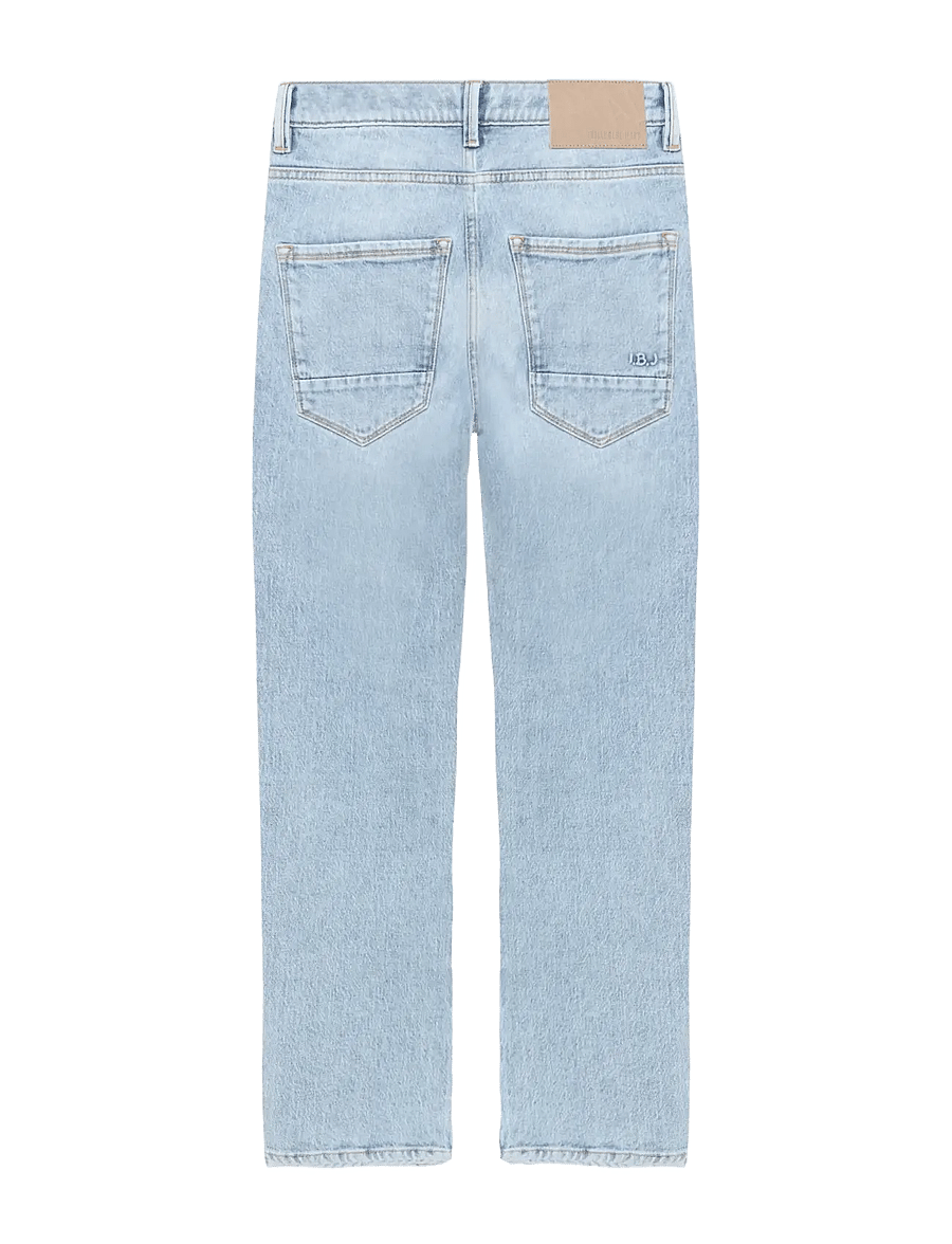Indian Blue Jeans - Wide Loose Fit Blue Jeans - loose jeans - light denim blue - 1
