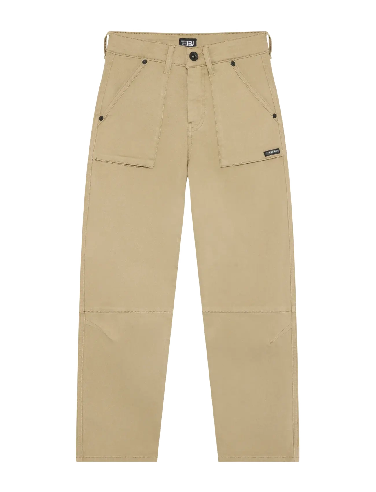 Indian Blue Jeans Pants Wide Loose Fit - Chinos - SAND STORM / beige