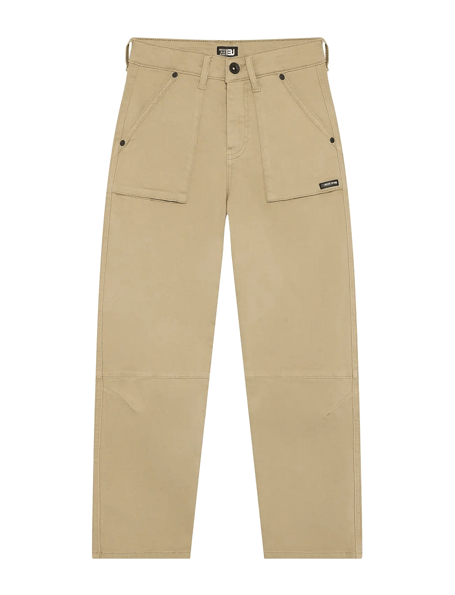 Indian Blue Jeans - Pants Wide Loose Fit - chinos - sand storm - 0