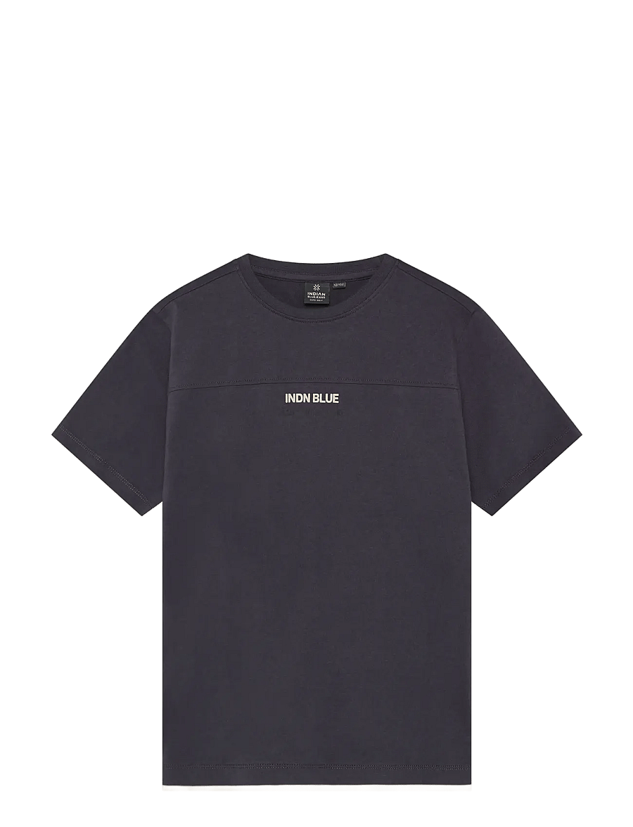 Indian Blue Jeans - Loose Fit T-Shirt Backprint - dusty dark purple - 0