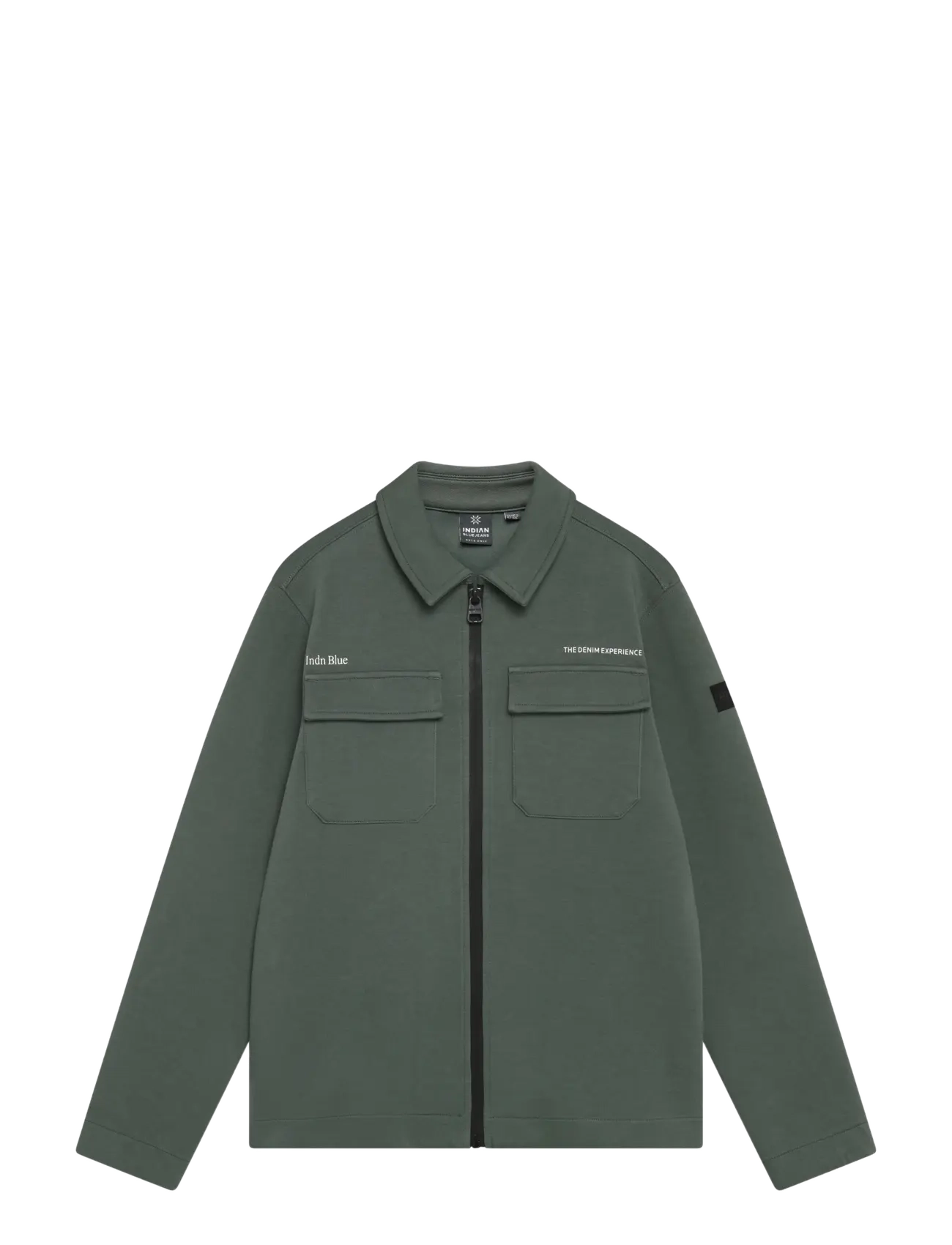 Indian Blue Jeans Shirt Jacket Zip Indian - Leichte Jacken - DUST ARMY / khaki/green