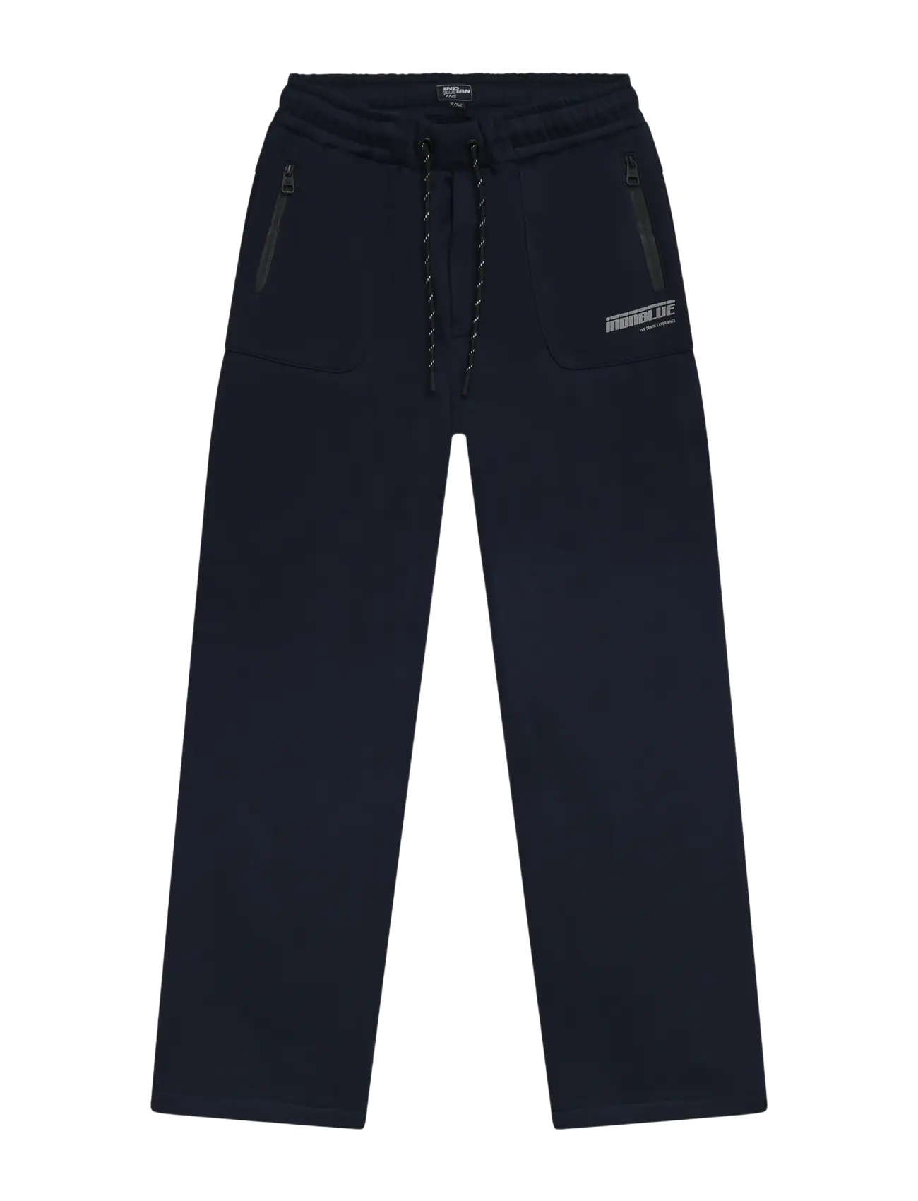 Indian Blue Jeans Jogpant Zip Wide - Dressipüksid - DEEP NAVY / navy