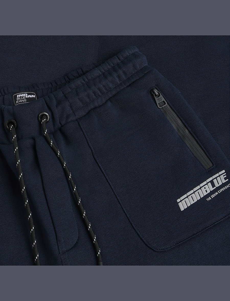 Indian Blue Jeans - Jogpant Zip Wide - jogginghosen - deep navy - 2