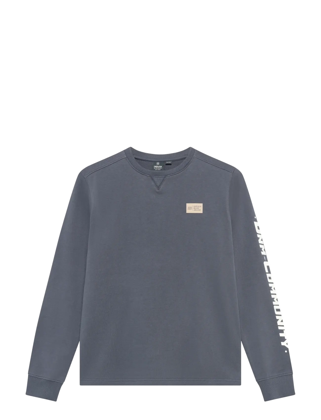 Indian Blue Jeans T-Shirt LS AW Sleeve - Langärmelige - MID GREY / grey