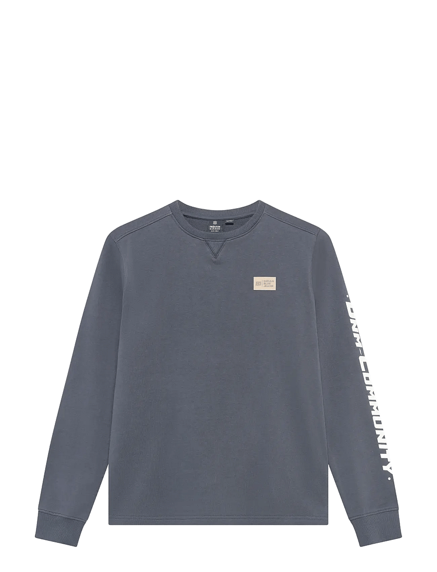 Indian Blue Jeans - T-Shirt LS AW Sleeve - langärmelig - mid grey - 0