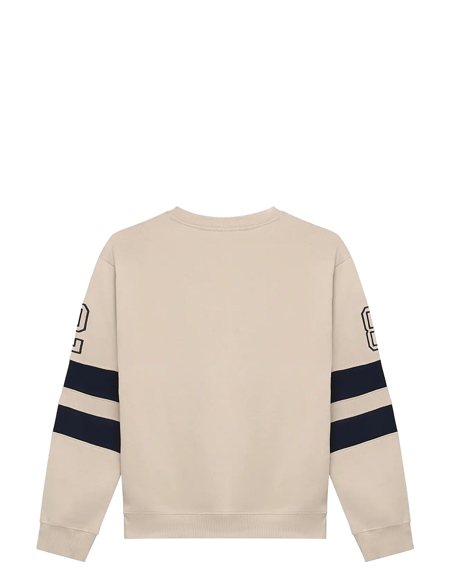 Indian Blue Jeans - Loose Fit Sweat College INDN - sweatshirts - pale sand - 1