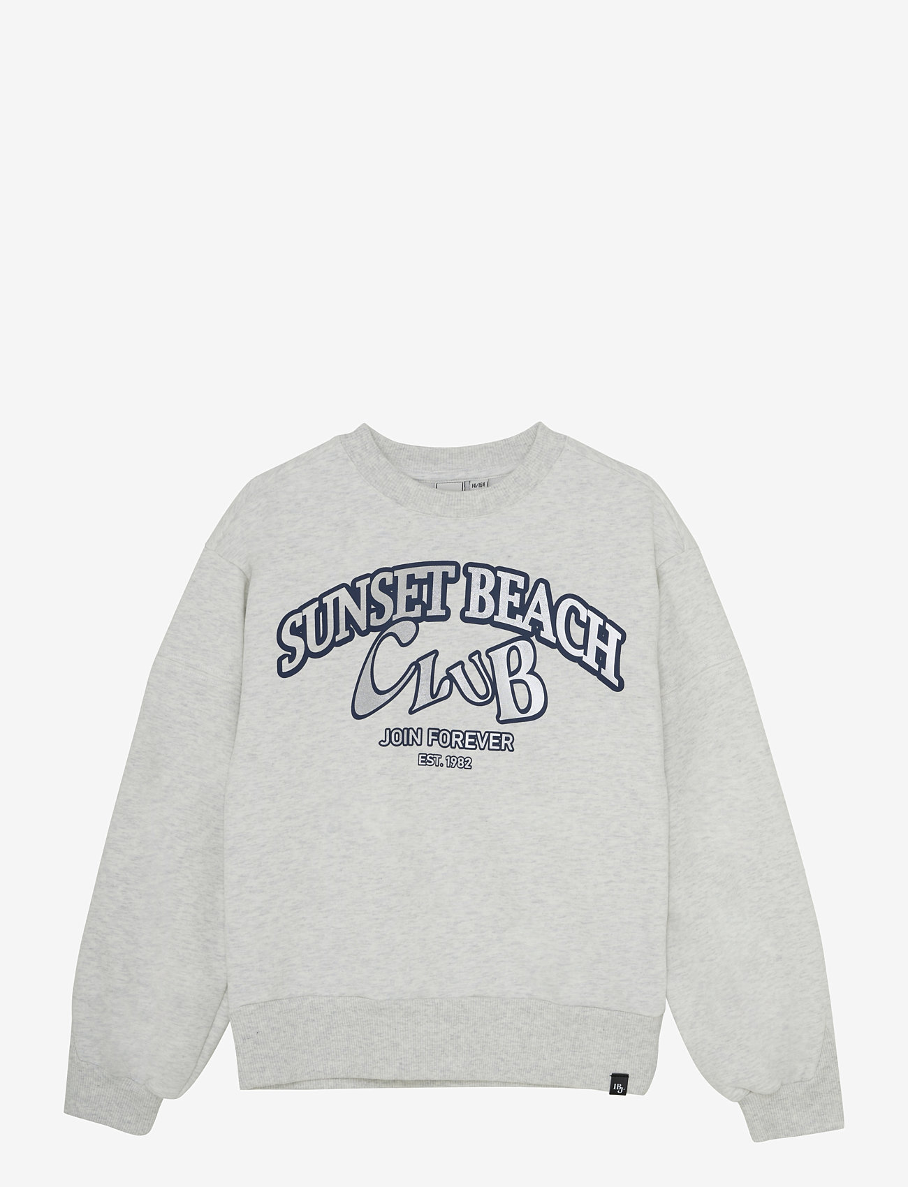 Indian Blue Jeans - Sweater Melange - sweatshirts - cloud - 0