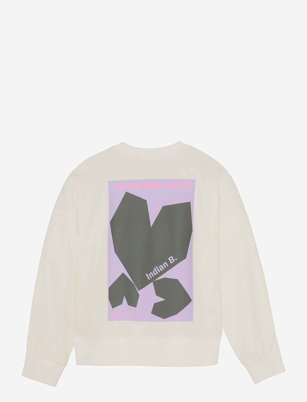 Indian Blue Jeans - Sweater Backprint - sweatshirts - cloud - 1